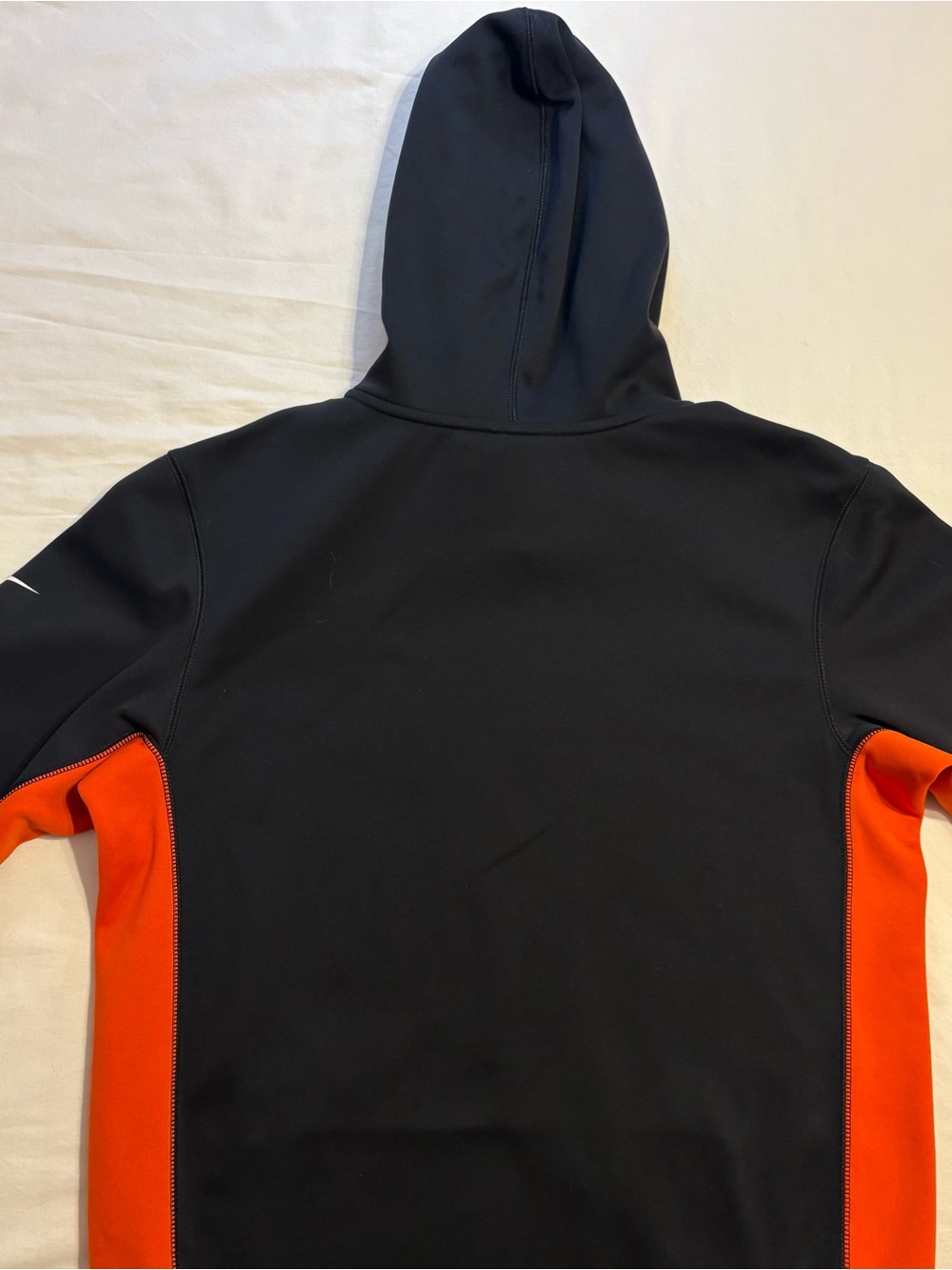 Nike Cincinnati Bengals Color Block Fleece Performance Pullover Hoodie size S - Picture 12 of 12